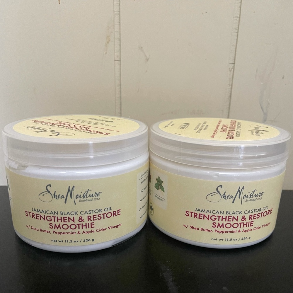 Shea Moisture hair care strengthen & restore smoothie